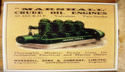199 - Marshall Oil Engine