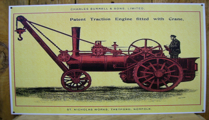 288 - Burrell Traction Engine with Crane