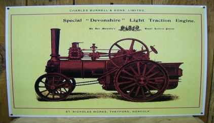 289 - Burrell Devonshire Light Traction Engine